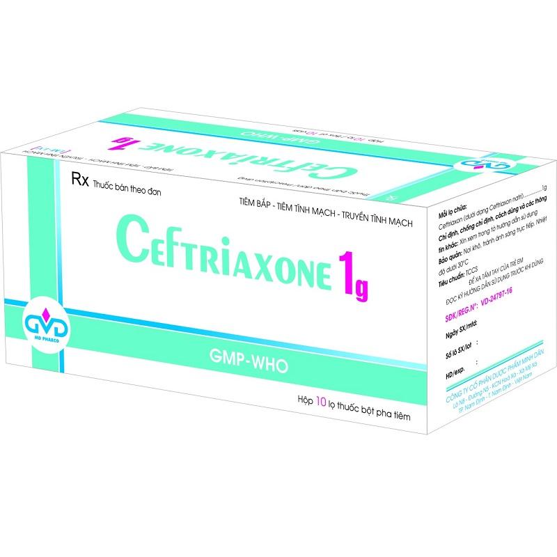 Ceftriaxone 1g