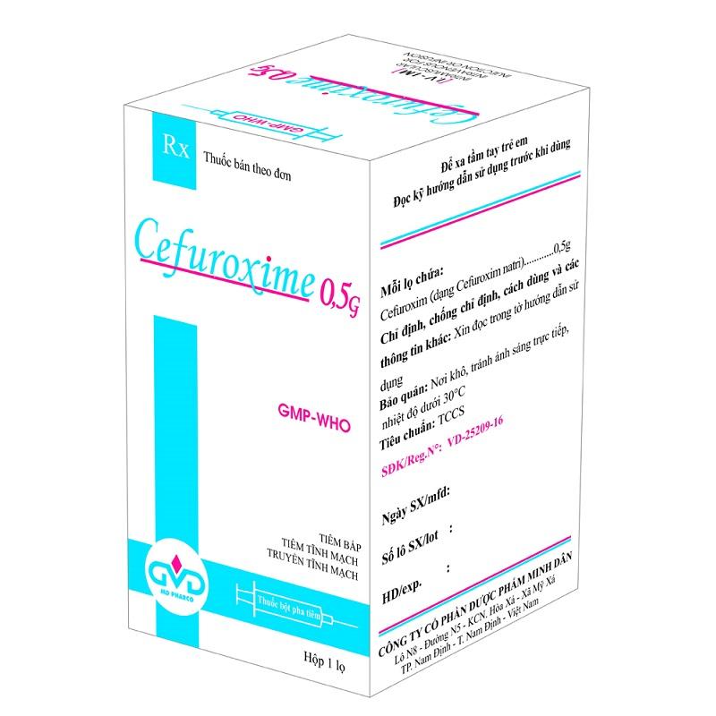 Cefuroxime 0,5g