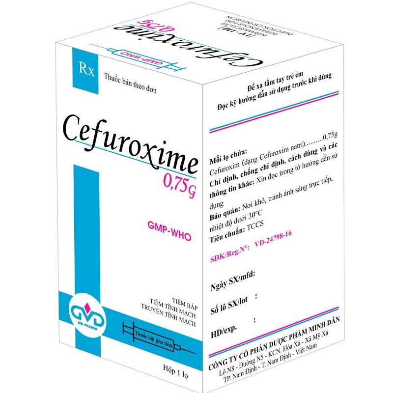 Cefuroxime 0,75g