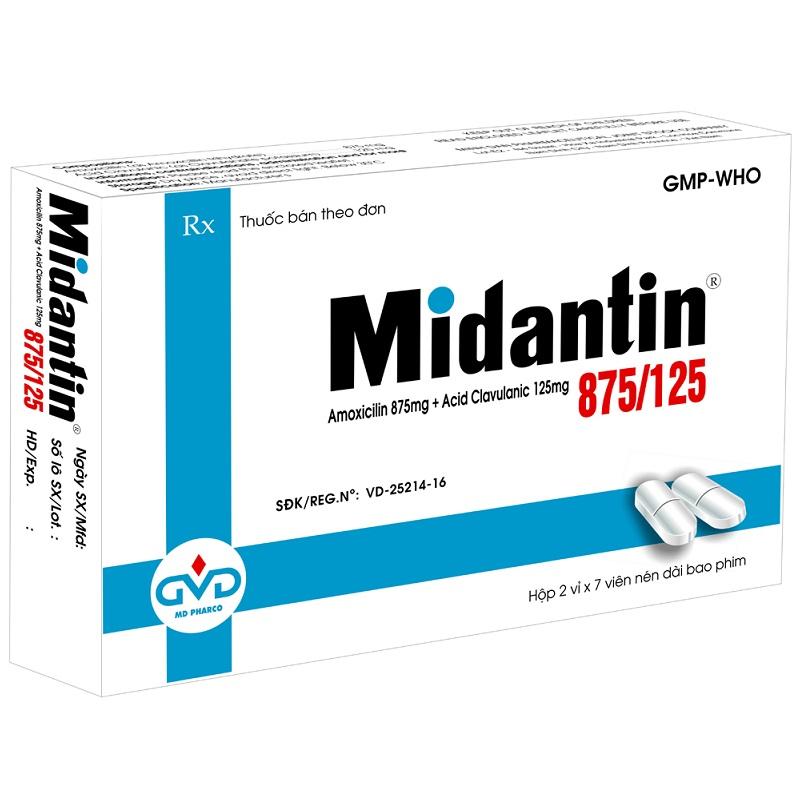 MIDANTIN 875/125