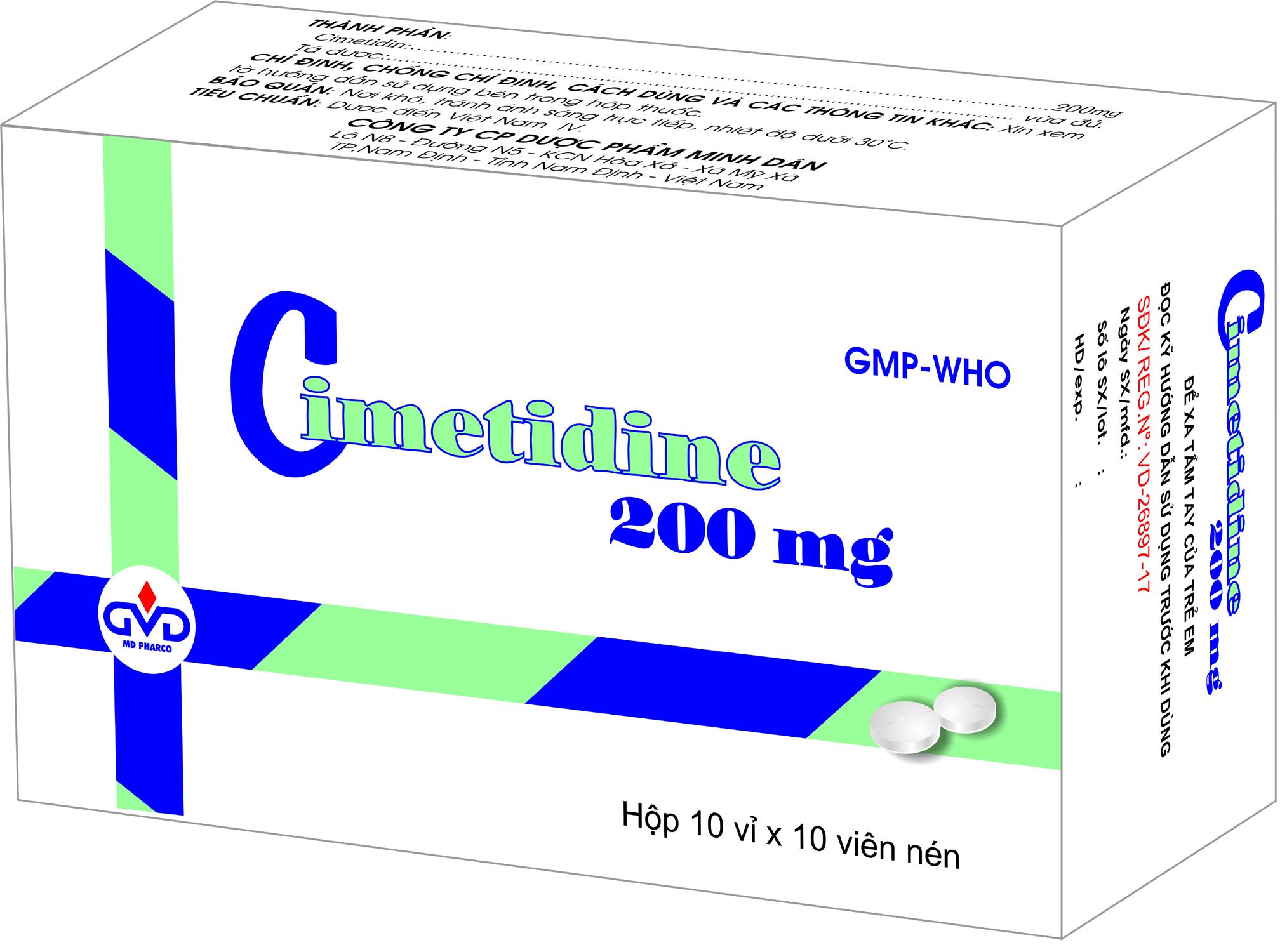 Cimetidin 200mg