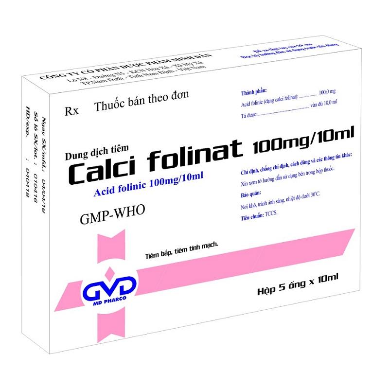 Calci folinat 100mg/10ml