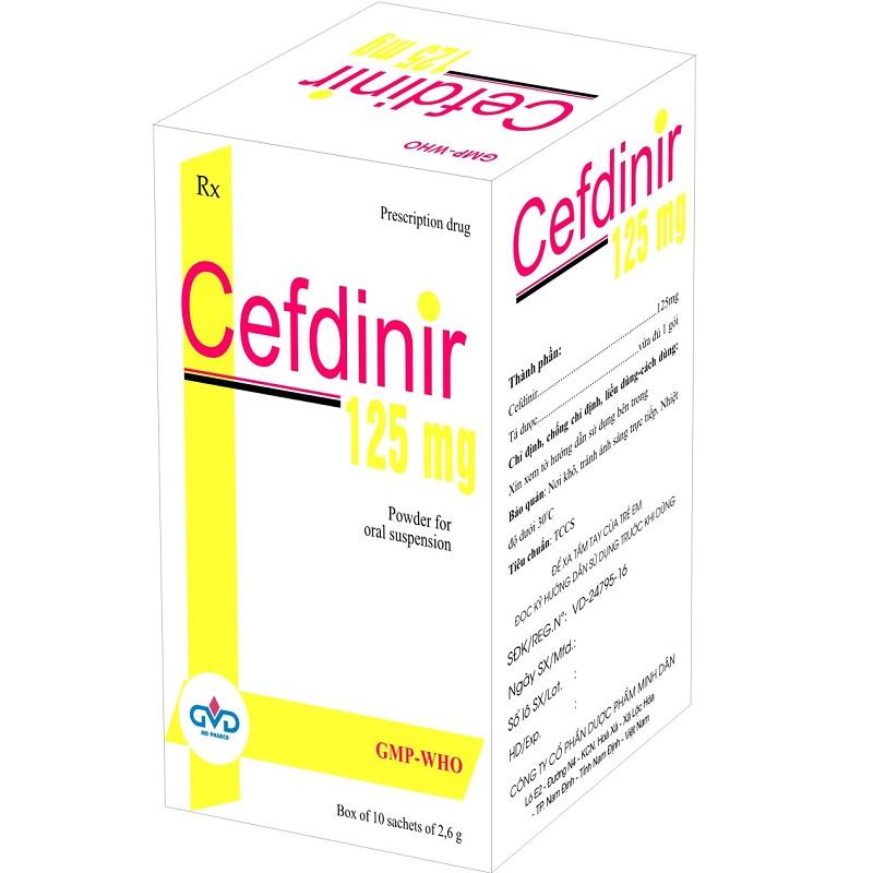 Cefdinir 125mg